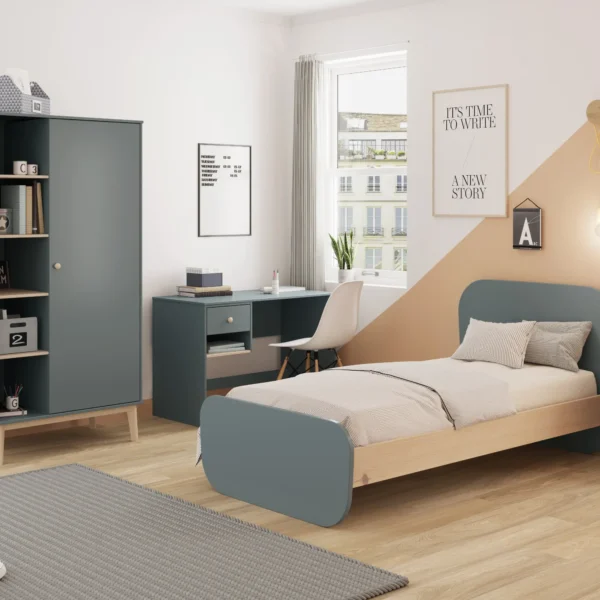 ESCRITORIO ESTEBAN 1C1H VERDE KAKI 444C/CERA BLANC