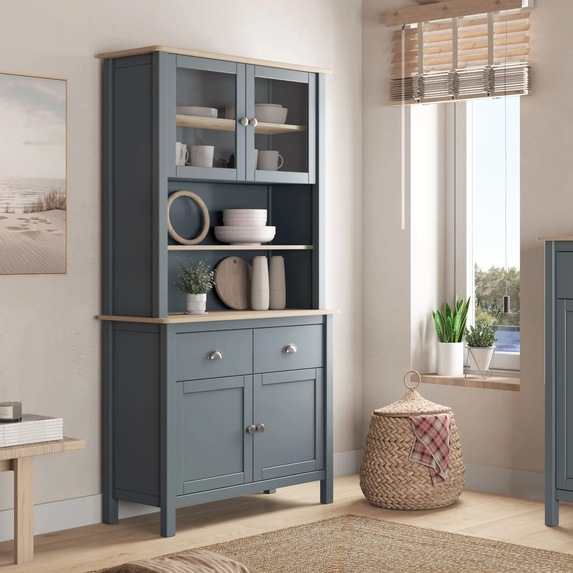 BUFFET MISTI 2PCR2P2C VERDE KAKI 444C/ROBLE