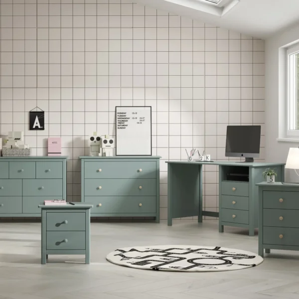 COMODA MAX 4+3C VERDE PETROLEO