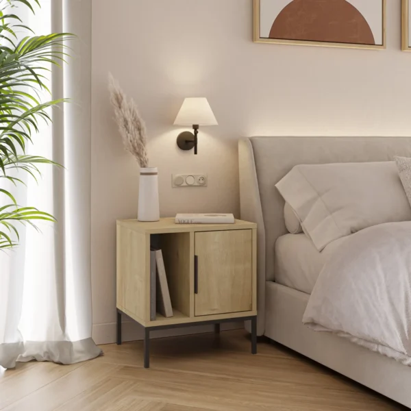 MESITA LANI 1P1H ROBLE PATA RECTA