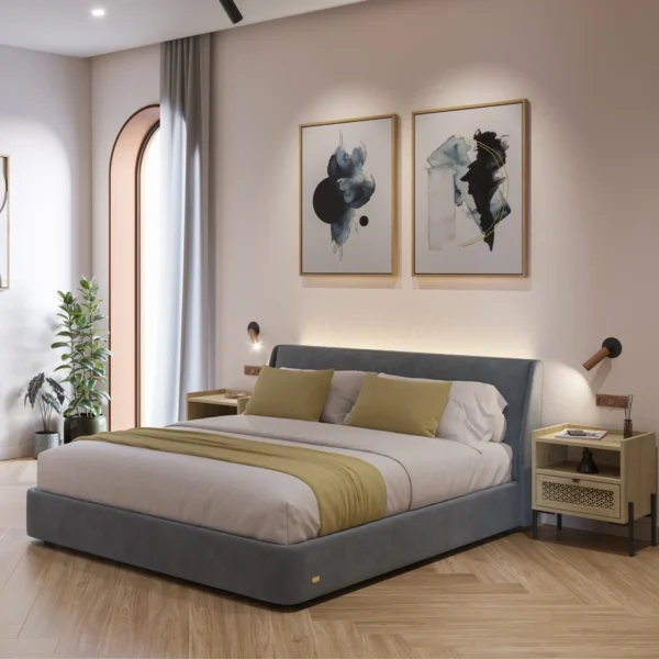 MESITA INCA 1C1H ROBLE PATA METAL