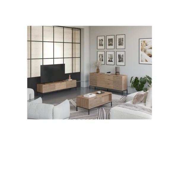 MESA CENTRO ARIEL 2C SEPET PATA METAL