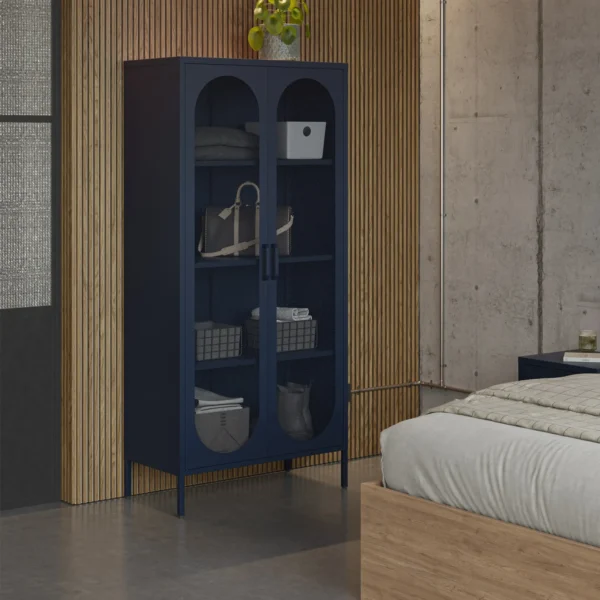 MUEBL.AUX. ALTO DIORA 2P AZUL